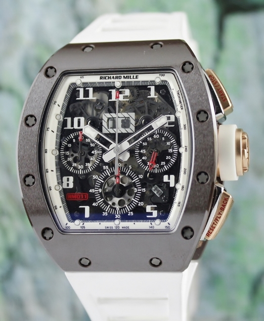 (image for) UNWORN RICHARD MILLE RM 011 BROWN CERAMIC ASIA LIMITED EDITION / RM11 AN RG-TZP-Z